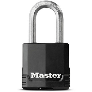 Master Lock® Vorhängeschloss M115EURDLF schwarz, 1 St.
