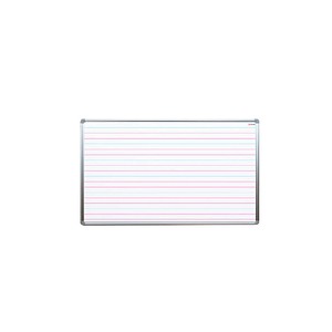 ALLboards Whiteboard liniert 120,0 x 90,0 cm weiß lackierter Stahl