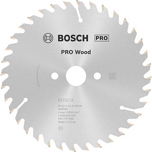 AKTION: BOSCH PRO Wood Kreissägeblatt 150,0 mm, 30 Zähne, 1 St. mit Prämie nach Registrierung