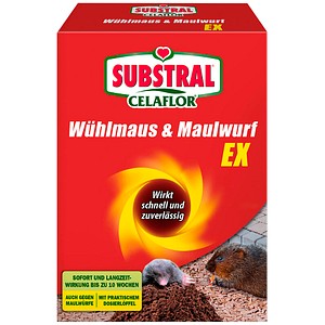 SUBSTRAL® Celaflor® Wühlmaus & Maulwurf EX Ratten- & Mäuseabwehrmittel 150 g, 1 St.