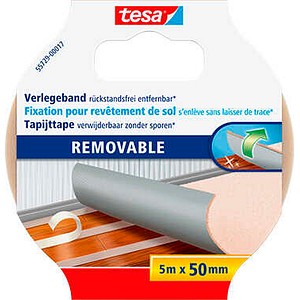 tesa REMOVABLE doppelseitiges Klebeband 50,0 mm x 5,0 m, 1 Rolle