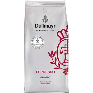 Dallmayr ESPRESSO PALAZZO Kaffeebohnen, Arabica- und Robustabohnen 1 kg