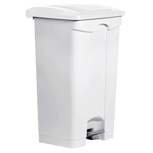 helit Mülleimer 90,0 l weiß, 1 St.