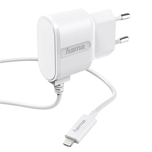 hama Ladekabel mit Adapter weiß 1,0 m, 5 Watt