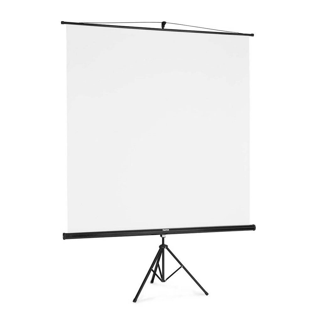 FRANKEN Stativleinwand X-tra!Line 200x200cm - Kompakte Projektionsfläche Für Einsteiger