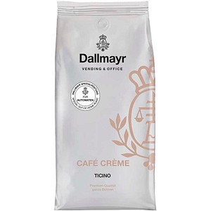 Dallmayr Café Crème Ticino Kaffeebohnen, Arabicabohnen mild, 1 kg