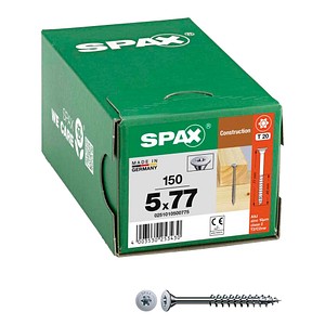 SPAX® Universalschrauben T20 Tellerkopf WIROX 0251010500775 5 mm x 77 mm, 150 St.