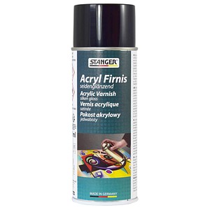STANGER Acryl Firnis seidenglänzend Sprühlack transparent 400,0 ml, 1 St.