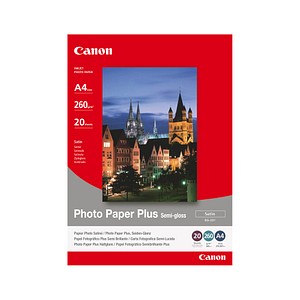 Canon Fotopapier SG-201 DIN A4 satiniert 260 g/qm 20 Blatt Canon Fotopapier SG-201 DIN A4 satiniert 260 g/qm 20 Blatt