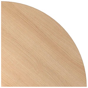 HAMMERBACHER Verbindungsplatte VXBE91 eiche, weiß dreieckig 80,0 x 80,0 x 2,5 cm