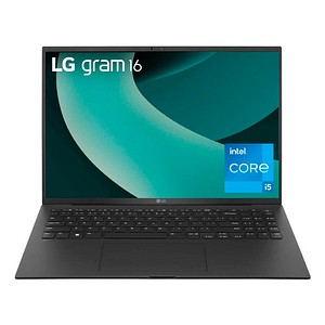 LG 16ZB90RU-G.AP55G Laptop 40,6 cm (16,0 Zoll), 16 GB RAM, 512 GB SSD, Intel® Core™ i5