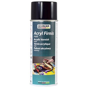 STANGER Acryl Firnis matt Sprühlack transparent 400,0 ml, 1 St.
