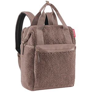 reisenthel® Rucksack allrounder R Kunstfaser teddy chocolate 12,0 l