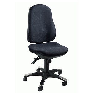 Topstar Bürostuhl Trend SY 10, 9020HF0 Stoff schwarz, Gestell schwarz
