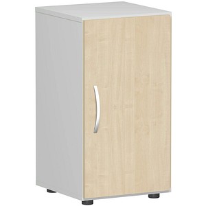 geramöbel Aktenschrank Flex, S-342100-AL lichtgrau, ahorn 1 Fachboden 40,0 x 42,0 x 75,2 cm