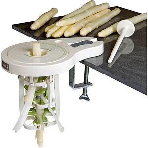 LURCH Spargelschäler grün, creme