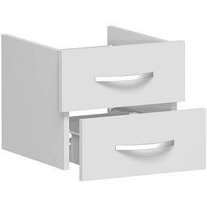 geramöbel Flex Schubladen lichtgrau 39,5 x 37,0 x 17,5 cm