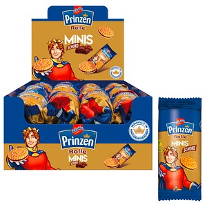 DeBeukelaer Prinzen Rolle Minis Schoko Kekse, 24 St.