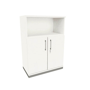 fm Regalschrank Oldenburg, 4260649685105 weiß 80,0 x 44,2 x 113,3 cm, 1 St.