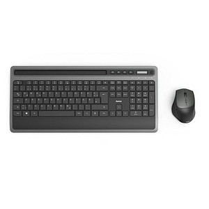 hama KMW-600 Tastatur-Maus-Set kabellos schwarz, anthrazit