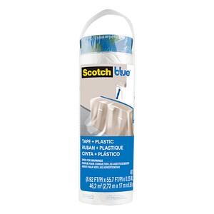 Scotch Blue™ Abdeckpapier Nachfüllrolle transparent 270,0 cm x 17,0 m 1 Rolle