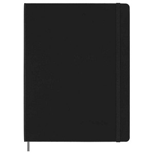 MOLESKINE Notizbuch Smart Notebook XL liniert, schwarz Hardcover 176 Seiten, 1 St.