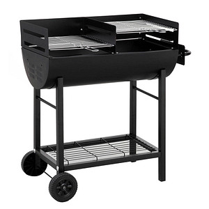 tepro Holzkohlegrill Detroit 75,0 x 75,0 x 86,5 cm