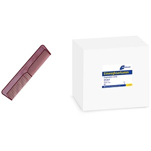 Meditrade® Einmalkamm braun, 100 St.