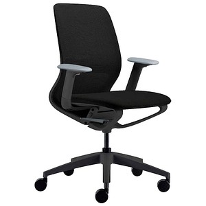 sedus Bürostuhl se:motion net, EM-821/101 Stoff schwarz, Gestell schwarz