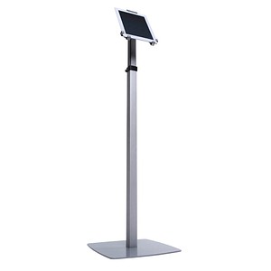 Showdown® Displays Tablet-Bodenständer DTSTGT10 silber für 1 Tablet