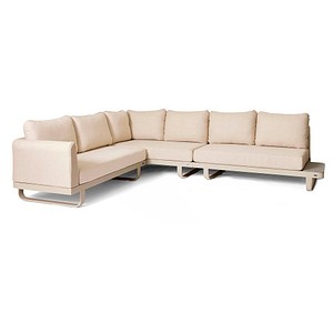barths Loungegruppe Fellow sand Metall, 10-teilig