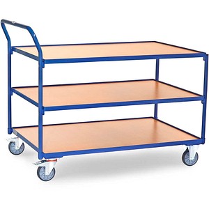 fetra Tischwagen 2754 blau 71,1 x 113,6 x 103,9 cm