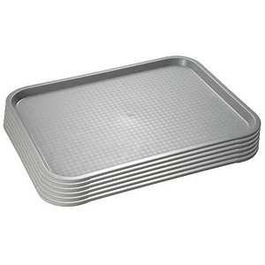 APS Tabletts grau rechteckig 35,0 x 27,0 cm, 1 St.