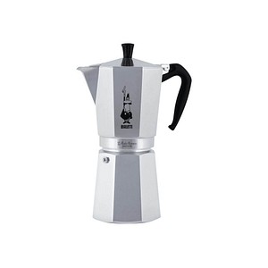 BIALETTI Moka Express 18 Espressokocher silber, 18 Tassen