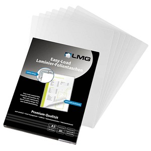 LMG Easy Load Laminierfolien glänzend für A3 80 micron, 100 St.