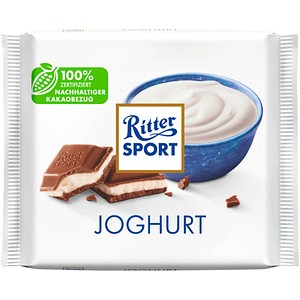 Ritter SPORT Joghurt Schokolade 100,0 g, 1 St.