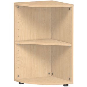 geramöbel Eckregal Flex buche 40,0 x 40,0 x 75,2 cm, 1 St.