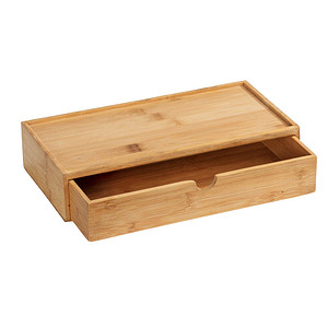 WENKO Terra Ordnungsbox braun 28,0 x 14,0 x 6,0 cm, 1 St.