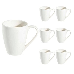 ID Fine Kaffeetassen Alzar weiß 0,30 l, 6 St.