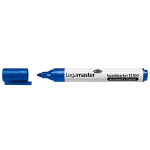 Legamaster TZ 100 Whiteboard- und Flipchart-Marker blau 1,5 - 3,0 mm, 10 St.