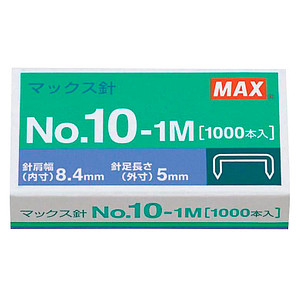 MAX Heftklammern No. 10-1M, 1.000 St.