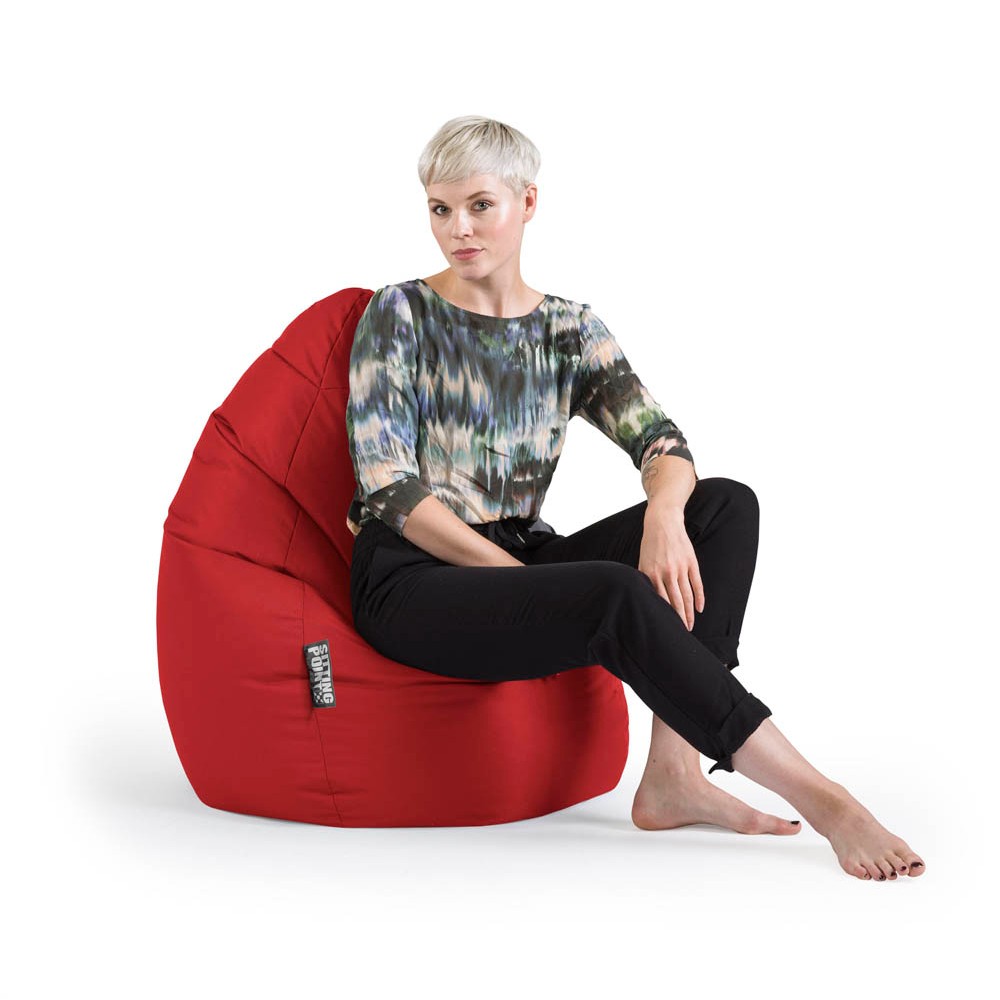 SITTING POINT BeanBag BRAVA® XL Sitzsack rot | Printus