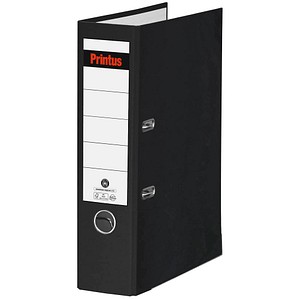 Printus Ordner schwarz Karton 8,0 cm DIN A4, 1 St.