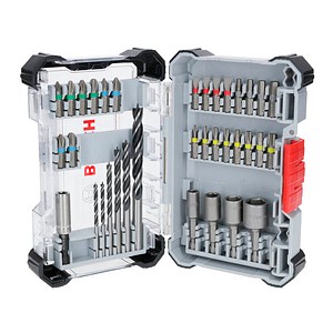 AKTION: BOSCH Bohrer- und Bit-Set Extra Hard and PRO Wood, 35-teilig mit Prämie nach Registrierung