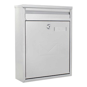 ROTTNER Briefkasten Como  T05322 silber