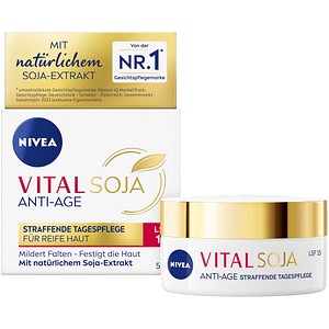 NIVEA VITAL SOJA ANTI-AGE LSF 15 Gesichtscreme 50,0 ml