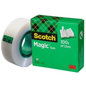 Scotch Magic™ Tape Klebefilm matt 19,0 mm x 33,0 m 1 Rolle