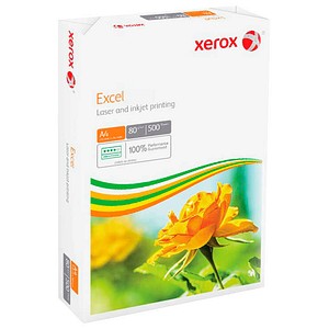 xerox Kopierpapier Excel DIN A4 80 g/qm 500 Blatt