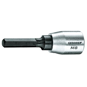 GEDORE M8 Steckschlüsseleinsatz Größe: M8