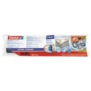 tesa Abdeckplane EXTRA STRONG 2,0 x 12,0 m transparent
